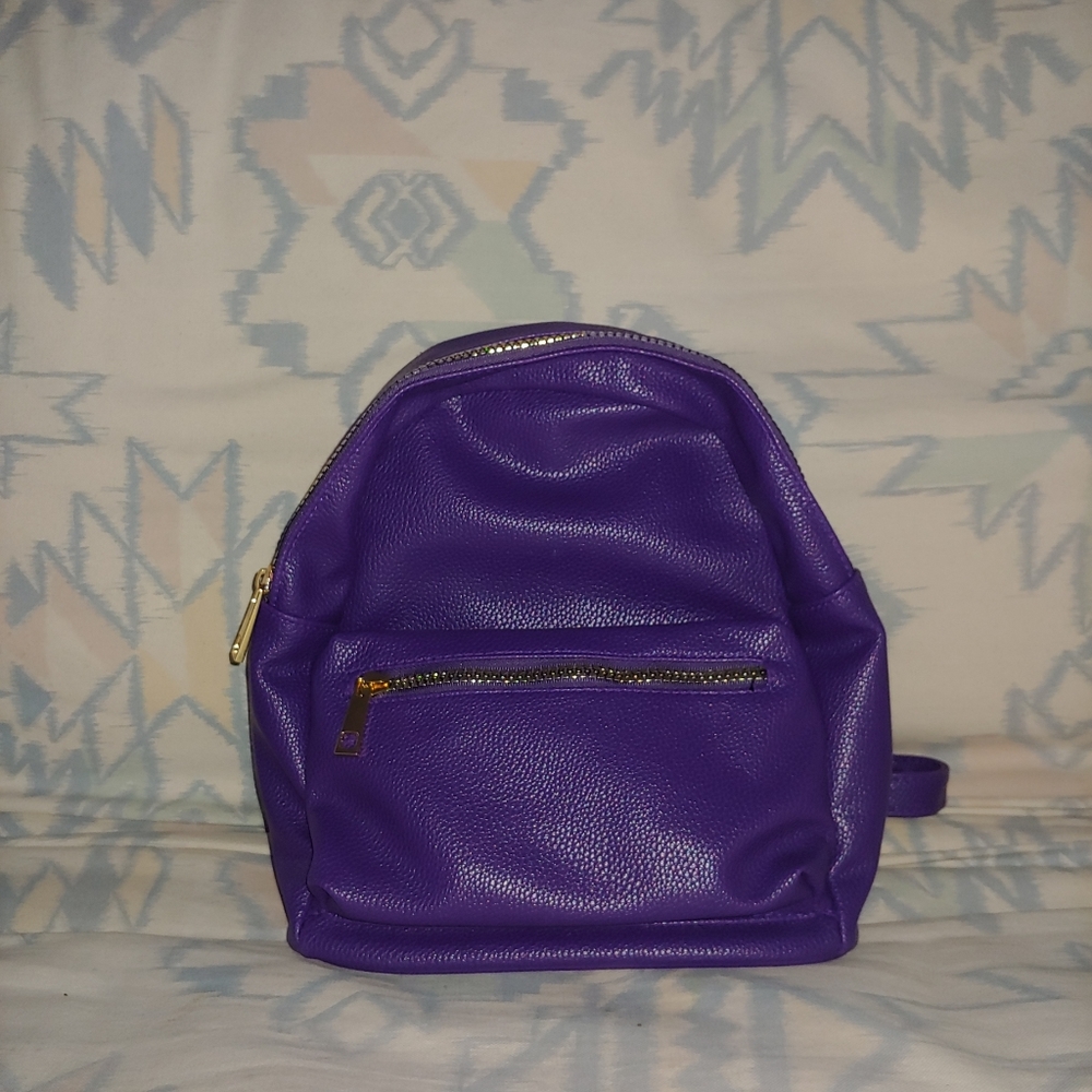 Purple Mini Backpack